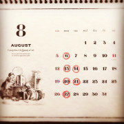 8月のお休み！